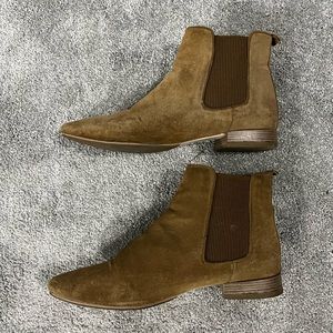 Suede Zara Chelsea boots size 40